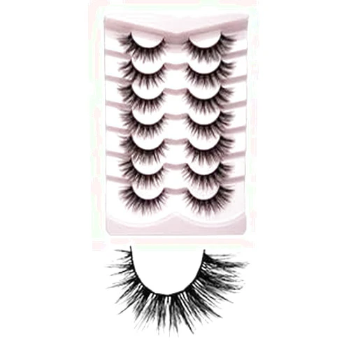 Frihappy natural lashes FRH-X10-7P-5