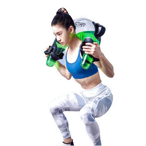 WALAW Crescent Water Training Bag with Water Weight Aqua Bag Clear Training Power Bag Ultimate core and Balance Workout Portable Stability