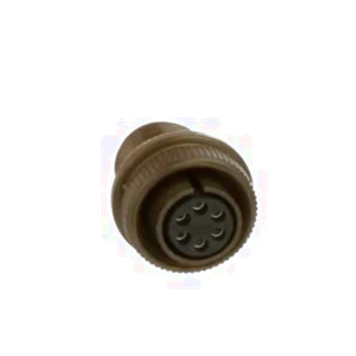 AMPHENOL INDUSTRIAL MS3106A14S-6S Circular Connector Plug, Size 14S, 6POS, Cable