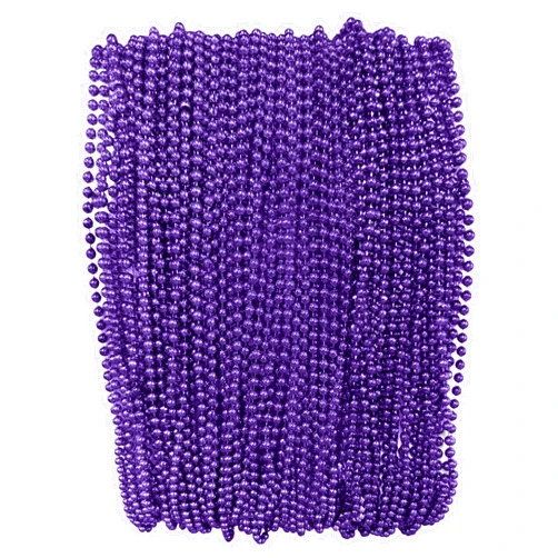 THE MARDI GRAS KREWE - Beads Necklaces Mardi Gras 72 Pack, 6 Dozen 33