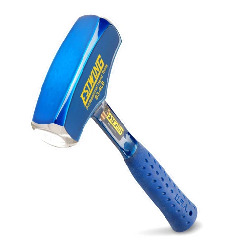 Estwing - B34LB Drilling/Crack Hammer - 4-Pound Sledge with Forged Steel Construction & Shock Reduction Grip - B3-4LB
