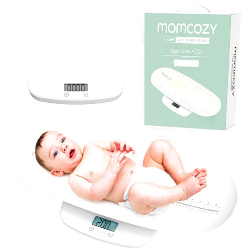 Momcozy Baby Scale, Multi-Function Scale for Toddler, Children, Pet, Adult, Removable Scales for Body Weight & Height Measurement, Perspectives Switch,5 Units,Digital LED Screen,Auto-Off, Up to 330lb