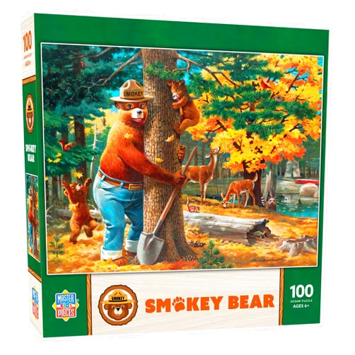 MasterPieces 100 Piece Licensed Jigsaw Puzzle for Kids - Smokey Bear - 14