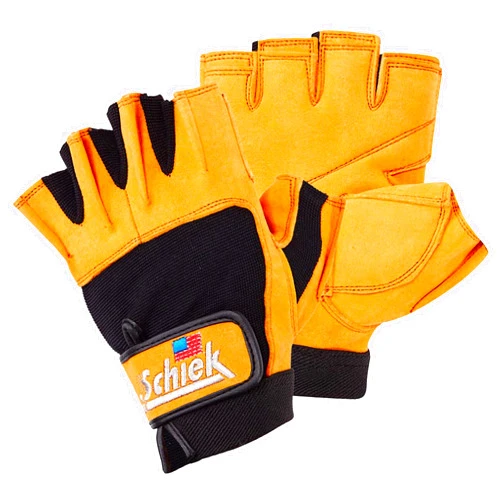 Schiek Sport Model 415 Power Lifting Fingerless Glove - Long Lasting Weight Lifting Grip Gloves