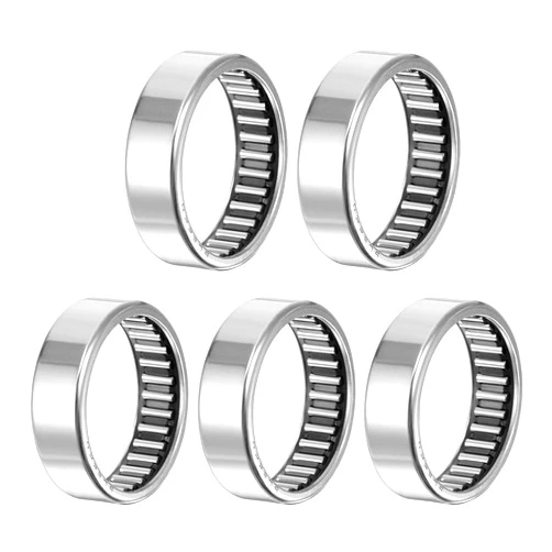 uxcell SCE228 Needle Roller Bearings, Drawn Cup Open End, 1-3/8-inch Bore 1-5/8-inch OD 1/2-inch Width 23700N Static Load 13600N Dynamic Load 5pcs