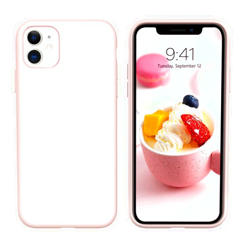 DUEDUE for iPhone 11 Case, Phone Cases for iPhone 11, Liquid Silicone Soft Gel Rubber Slim Cover with Microfiber Cloth Lining Cushion Shockproof Case for Apple iPhone 11 6.1