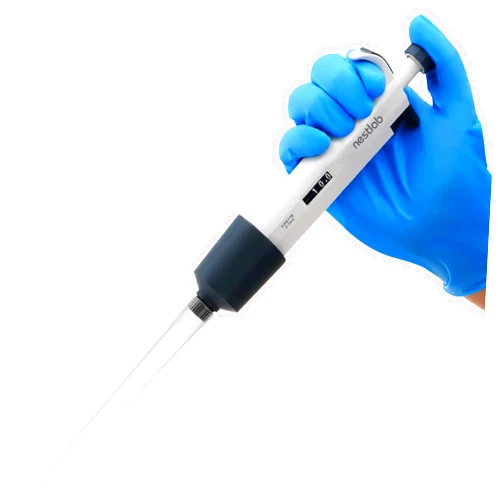 Nestlab Single Channel Pipettor, 2-10ML Adjustable Volume Pipette, Micro Pipettes, High-Accurate Pipettor, Liquid Micropipette for Laboratory