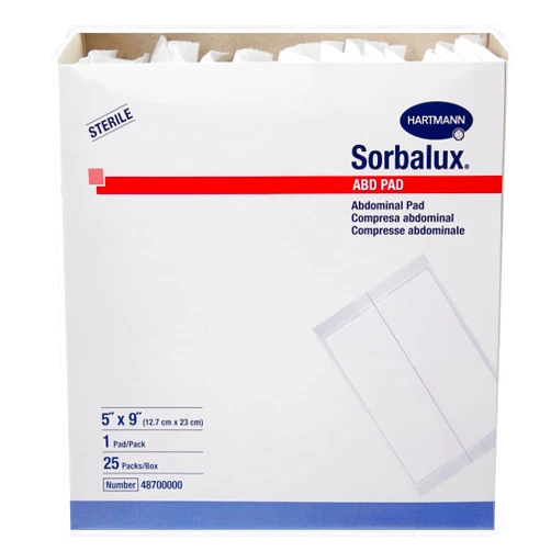 HARTMANN-CONCO EV48700000EA - Sorbalux ABD Abdominal Pad 5 x 9