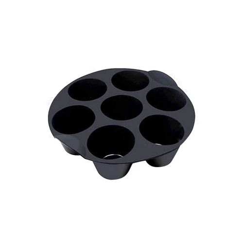 Chaotai Air Fryer Accessories, 18cm or 21cm Air Fryer Silicone Cupcake Mold, Universal Chocolate Muffin Cake Mold(18cm)