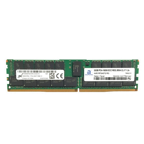 Adamanta Micron Original 32GB (1x32GB) Server Memory Upgrade for Cisco UCS SmartPlay B200 M4 High Frequency 2 DDR4 2400MHZ PC4-19200 ECC Registered Chip 2Rx4 CL17 1.2V RAM