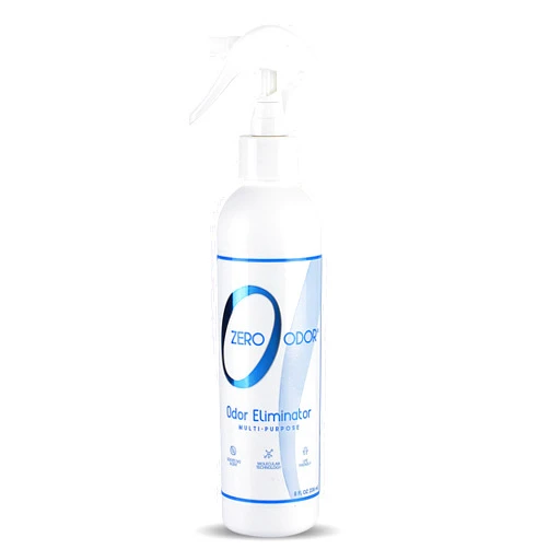Zero Odor Multi-Purpose Odor Eliminator - Eliminate Air & Surface Odor – Patented Technology Best for Bathroom, Kitchen, Fabric, Closet- Smell Great Again, 8oz (Over 1000 Sprays)