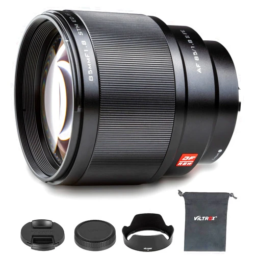 VILTROX 85mm f/1.8 F1.8 Mark II Full-Frame E-Mount Camera Lens Support AF Auto Focus for Sony A7II A7III A7RIII A7SIII A7II A7RIV A9 A6600 A6500 A6400 A6300 A6100 A6000 A5100 A5000 A7C A7R