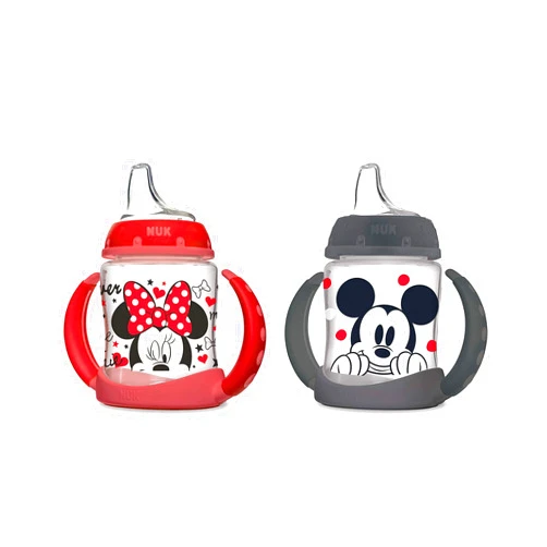 NUK Learner 5 ounce Sippy Cup, Disney Pack of 2