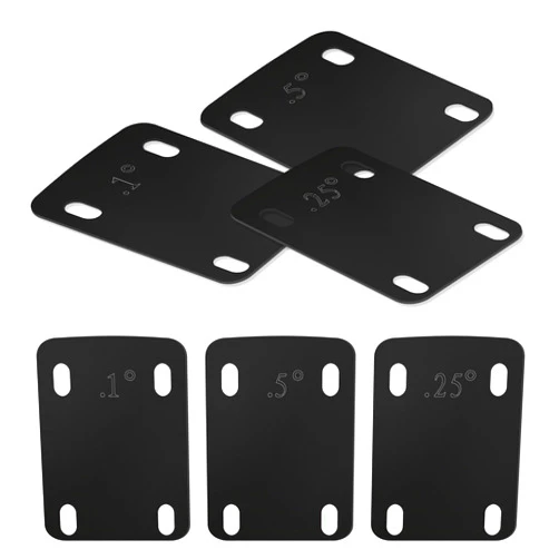 YASUOA Premium Nylon Plastic Guitar Neck Shim for Effective Alignment & Angle Adjustment, Suitable for All Types of Guitars-3pcs