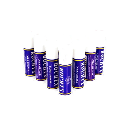ROCHIX 1890 8 Pieces Cork Grease for Clarinet Oboe Flute Saxophone Lubricant Tube Cleaning and Care Product Woodwind Instruments Accessory,8g/pcs,Box of 8