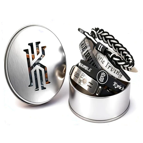 Generic Kyrie Irving Basketball Wristbands - 5-Pack,Basketball Legend Wristband Collection – Adjustable Silicone Bracelets for Fans(6-18 Days Fast Delivery)