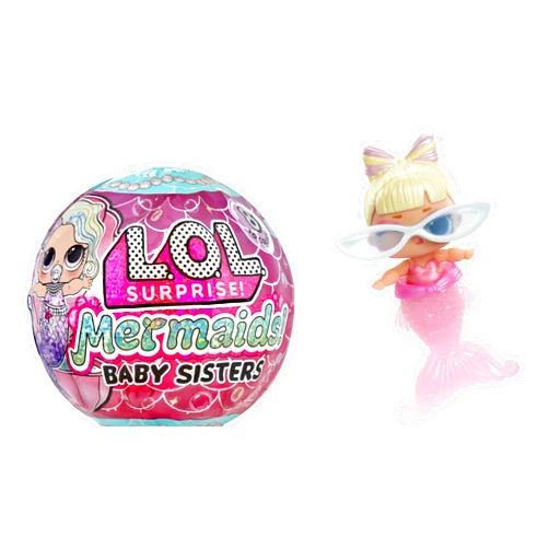 L.O.L. Surprise! LOL Surprise Mermaids Baby Sisters with Color Change Tail, 8 Dolls to Collect, Fashion Accessories, Great Gift for Kids Ages 4+