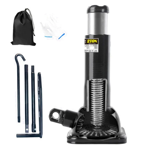 SKYFISH 2 Ton Unijack - Spiral Bottle Jack and Jack Stand in One, 4000 lb Capacity, Wide Stable Base for Off-Road Use (8.16