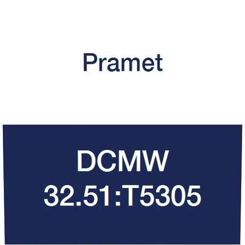 Pramet DCMW 32.51:T5305 Carbide Indexable Turning Insert, 0.016