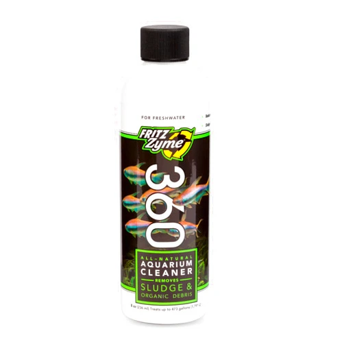 Fritz Aquatics 83302 FritzZyme 360 Biological Conditioner for Fresh Water Aquariums, 8-Ounce