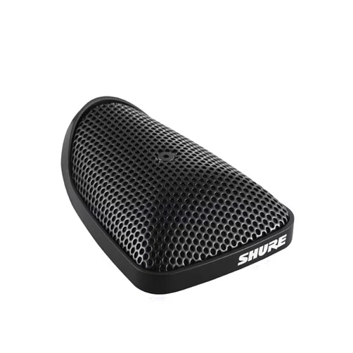 Shure CVB-B/O Boundary Condenser Microphone, 12 feet Cable, Omnidirectional (Black)
