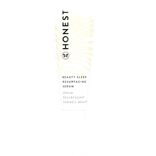 Honest Beauty Overnight Resurfacing Serum | Gently Exfoliates for Smooth Skin | 5 Types of AHA's + Hyaluronic Acid | EWG Verified + Cruelty Free | 1 fl oz