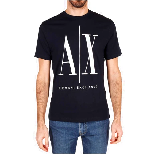 A｜X ARMANI EXCHANGE Mens Icon Logo Tee