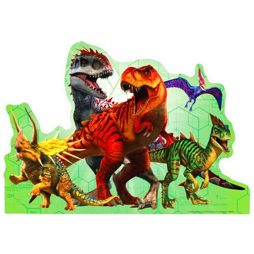 Party City Jurassic World Cardboard Cutout, 4ft Wide, Freestanding Decoration, Party Supplies, 1 Count