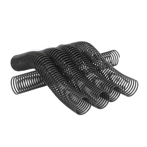 LUCKDANO 38mm Plastic Spiral Coil, 1 1or2in Diameter, 310 Sheets Capacity, 4:1 Pitch, 360 Degree Rotation, 18 Pcs Set, for Letter Size Paper with 48 Loops, for Engineering documents,