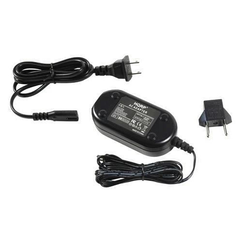 HQRP AC Adapter Charger Compatible with JVC Everio GZ-MG130US GZ-MG37US GR-D270US GR-D850 GZ-MG155US GZ-MG330A GZMG130US Camcorder with USA Cord & Euro Plug Adapter