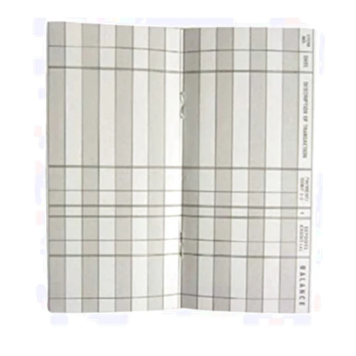 Ministry of Warehouse Large Print Check Book REGISTERS 5 Easy to Read Checkbook Transaction Register
