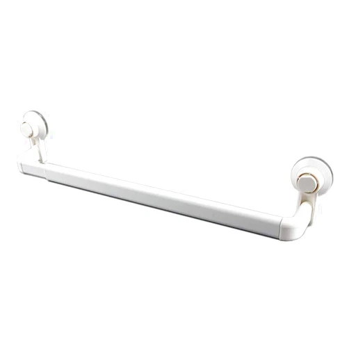 BSTOB Suction Cup Towel Rails, Wall Mounted Stainless Steel Towel Rack Retractable Non-Drilling Hanger Holder for Kitchen Bathroom