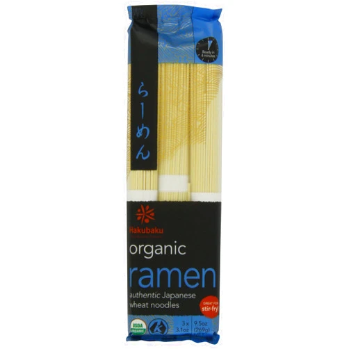 Hakubaku Organic Ramen, 9.5 Ounce (Pack of 8)