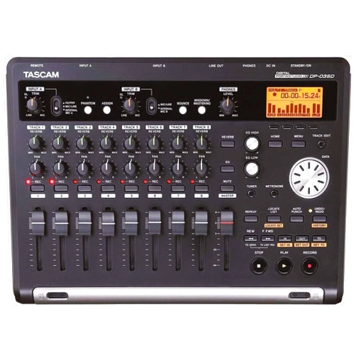 TASCAM DP-03SD Digital Portastudio 8-Track Recorder