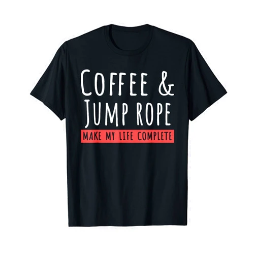 Cool Jump rope Shirts & Coffee Lovers Gift Coffee And Jump rope Tshirt Coffee Lovers Funny Ninja Master T-Shirt