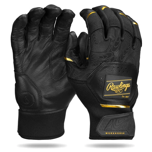 Rawlings | Workhorse Baseball Batting Gloves | Adult Sizes | Multiple Colors