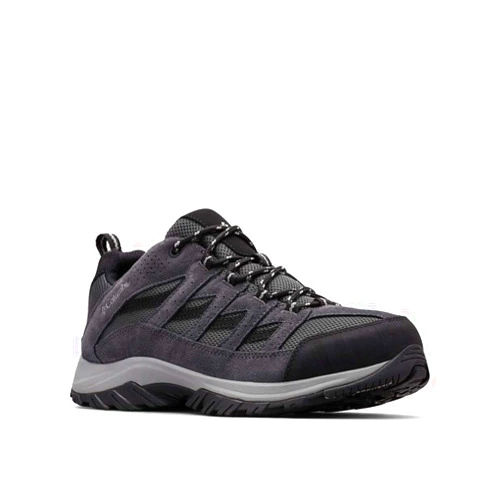 Columbia Mens Crestwood Hiking Shoe, Shark, Columbia Grey, 11 US