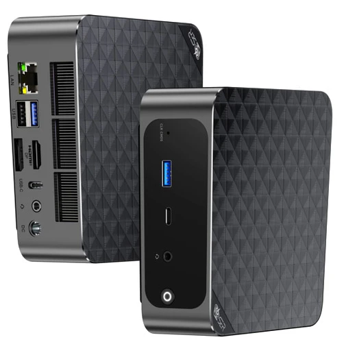 Beelink Mini PC AMD Ryzen 9 6900HX Up to 4.9GHz 8C/16T, SER6 32GB DDR5 RAM 1TB SSD PCIe4.0, Radeon 680M Graphics 12core 2400 MHz, 2.5G LAN Mini Computer WiFi 6/BT5.2/HDMI/DP/USB4.0,Gaming/Office