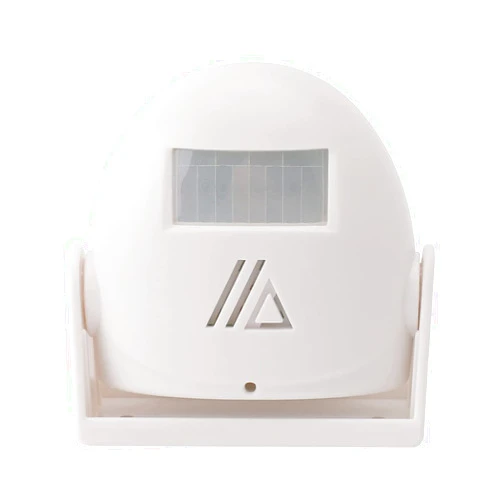 Othmro Door Bell Welcome Doorbell Entry Sensor Alarm Plastic with Chimes Welcome and Greeting Warning Doorbell 5301 White 1PCS