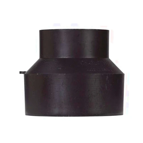 CHARLOTTE PIPE & FOUNDRY CO Charlotte+Pipe++Schedule+40++3+in.+Hub+++x+4+in.+Dia.+Hub++ABS++Coupling