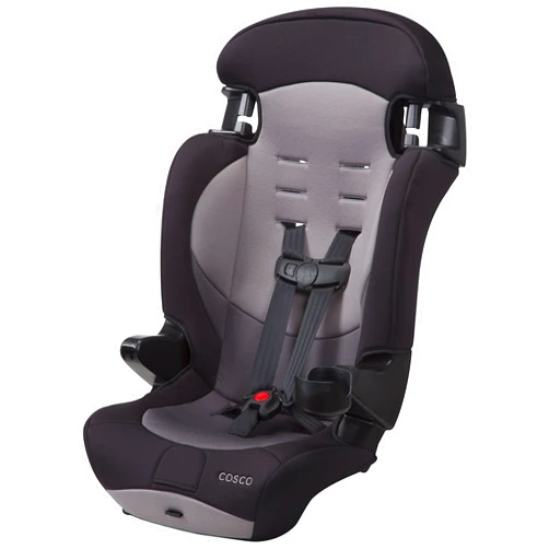 Cosco Kids Finale DX 2-in-1 Booster Car Seat, Forward Facing Toddler Car Seat (40-65 lbs) and Belt Positioning High Back Booster (40-100 lbs), Dusk