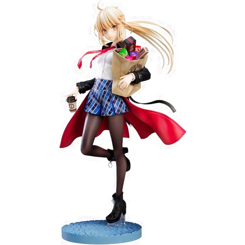 Good Smile Company Good Smile Fate/Grand Order: Saber/Altria Pendragon (Alter): Heroic Spirit Traveling Outfit Version 1:7 Scale PVC Figure, Multicolor