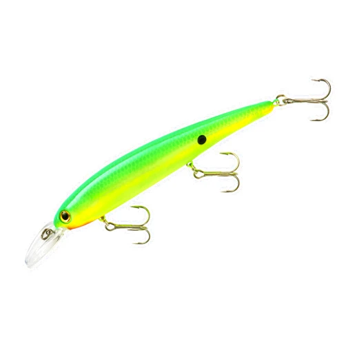 Bandit Lures 4 3/4-Inch Slender Minnow Jerkbait Trolls Up to 27 Feet Deep, Universal Color Patterns, 1 Piece