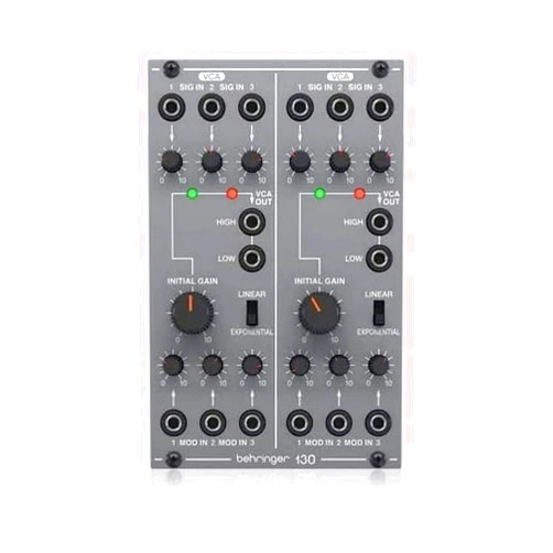 Behringer 130 DUAL VCA Legendary Analog Dual VCA Module for Eurorack