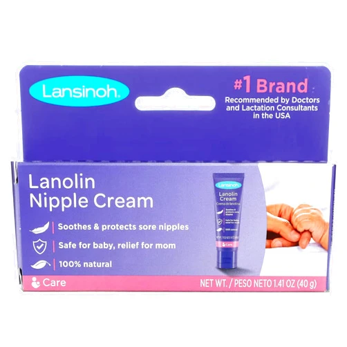 Lansinoh HPA Lanolin for Breastfeeding Mothers, 40 Grams, 1.41 Oz. (Pack of 3)
