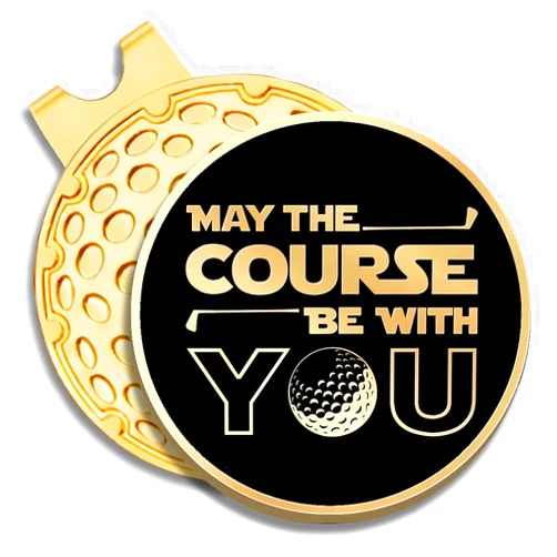 GEYGIE I Love Golf So Much Ball Marker with Magnetic Hat Clip, Funny Golf Accessories Gifts for Men Women, Novelty Birthday Gifts for Men Women Golfer Fan
