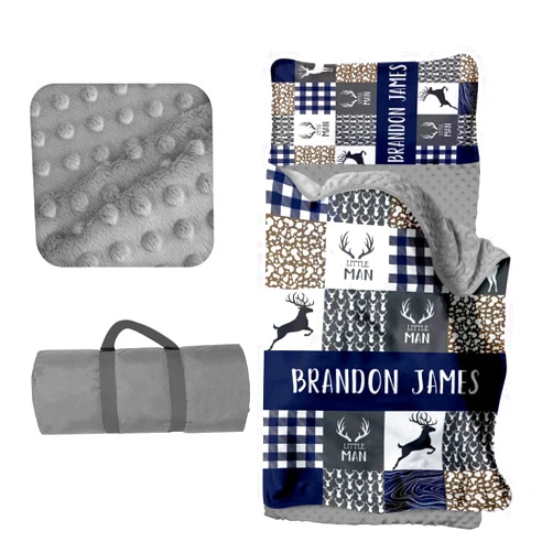 Rucekia Personalized Toddler Nap Mat for Boys Girls, Custom Name Kids Nap Mats for Daycare Preschool Kindergarten, Personalized Sleeping Bag with Pillow Cover Blanket Set