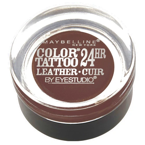 Maybelline New York Eyestudio ColorTattoo Metal 24HR Cream Gel Eyeshadow, Chocolate Suede, 0.14 Ounce (1 Count)