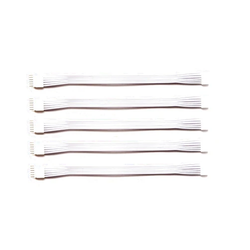 Litcessory Extension Cable Compatible with Nanoleaf Essentials Lightstrips (6in, 5 Pack, White)