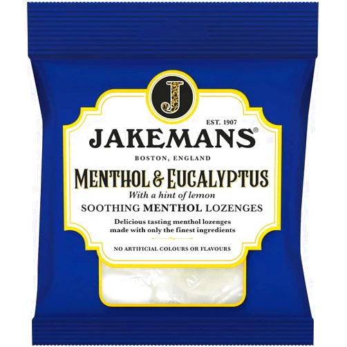Jakemans Jakeman's Menthol & Eucalyptus Lozenges - 73g